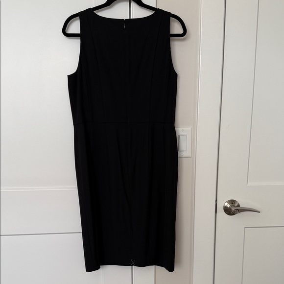 Ann Taylor Classic Black Midi Dress - Picture 4 of 4